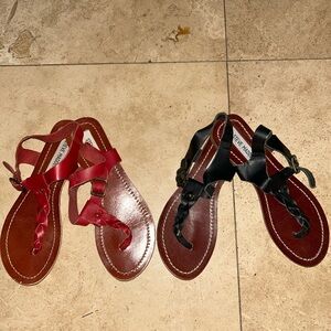 Steve Madden sandals size 5.5 two pairs
